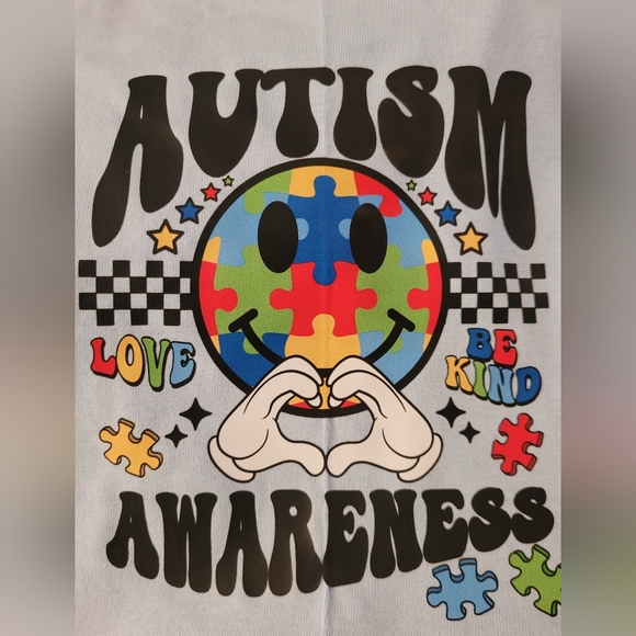 Youth Medium Autism Awareness T-Shirt - Picture 2 of 2